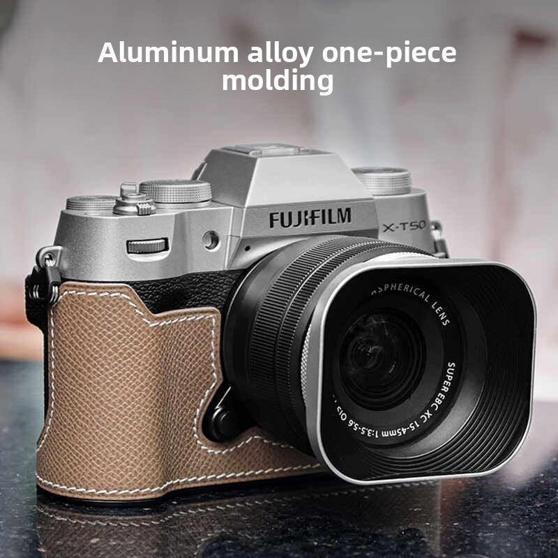 Square hood for Canon Sony Conn 16-50 Fuji 15-45/35 f2 52/43/46 mm Digital camera accessories