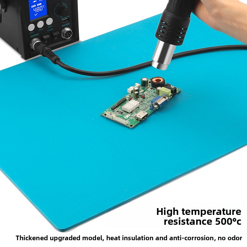 Repair Mat Mobile Phone Repair Work Mat High Temperature Solder Workbench Insulation Mat Silicone Workbench Mat Table Mat Laptop Mobile Phone Repair tools