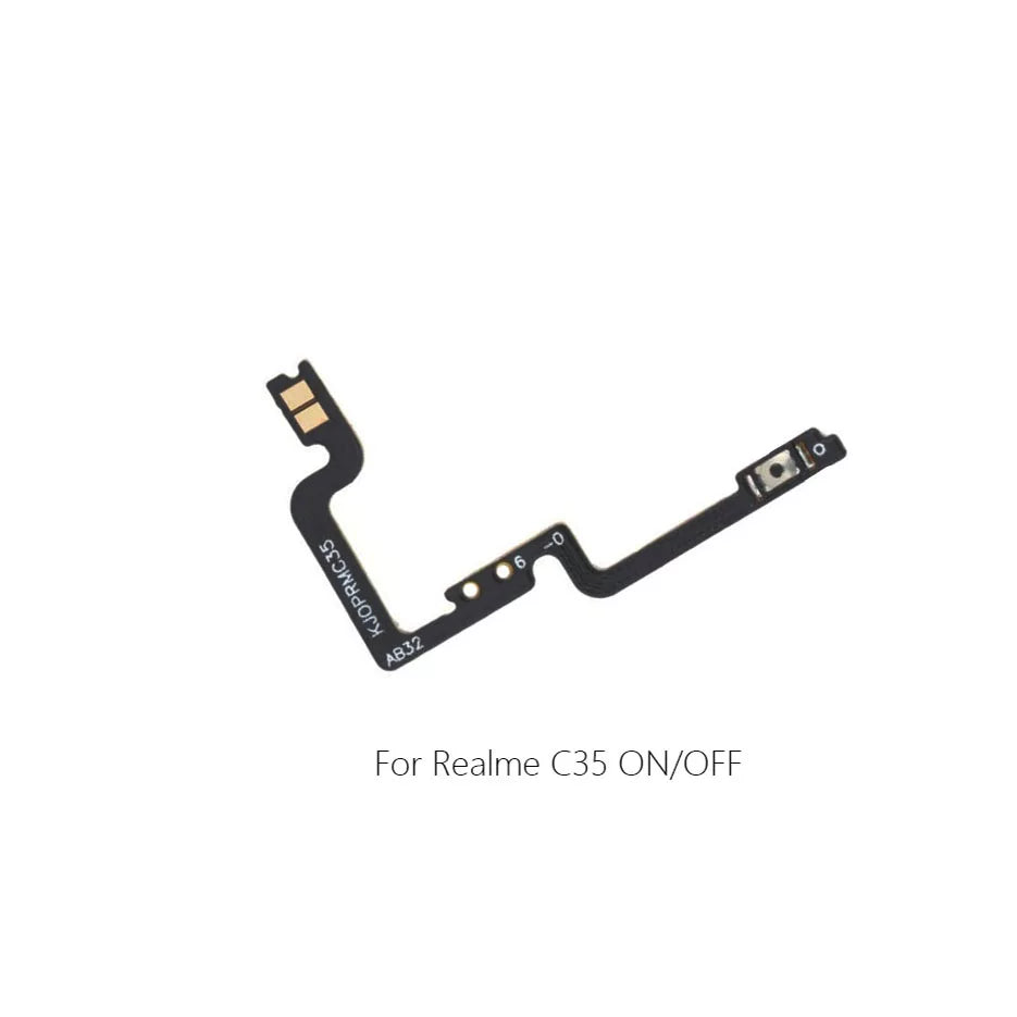For Oppo C2 C20 C21Y C30 C31 C35 Power cable Switch on of ribbon volume flex