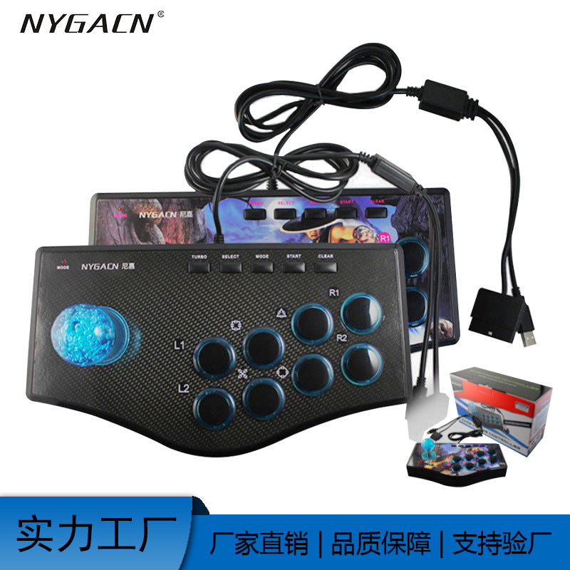 Factory direct OEM processing Android mobile phone computer P3 projector wired arcade joystick USB gamepad