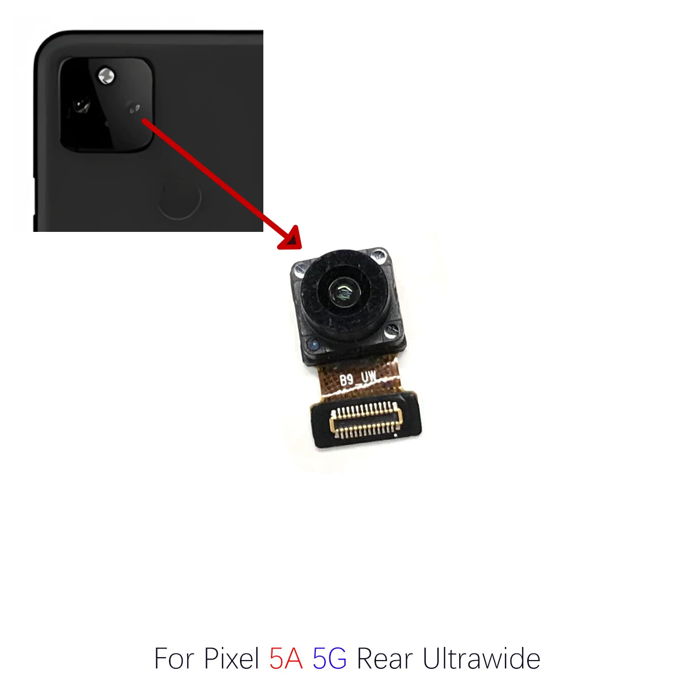 Suitable for Google 5 Pixe4 4A 4G 4XL 5A camera front camera rear camera