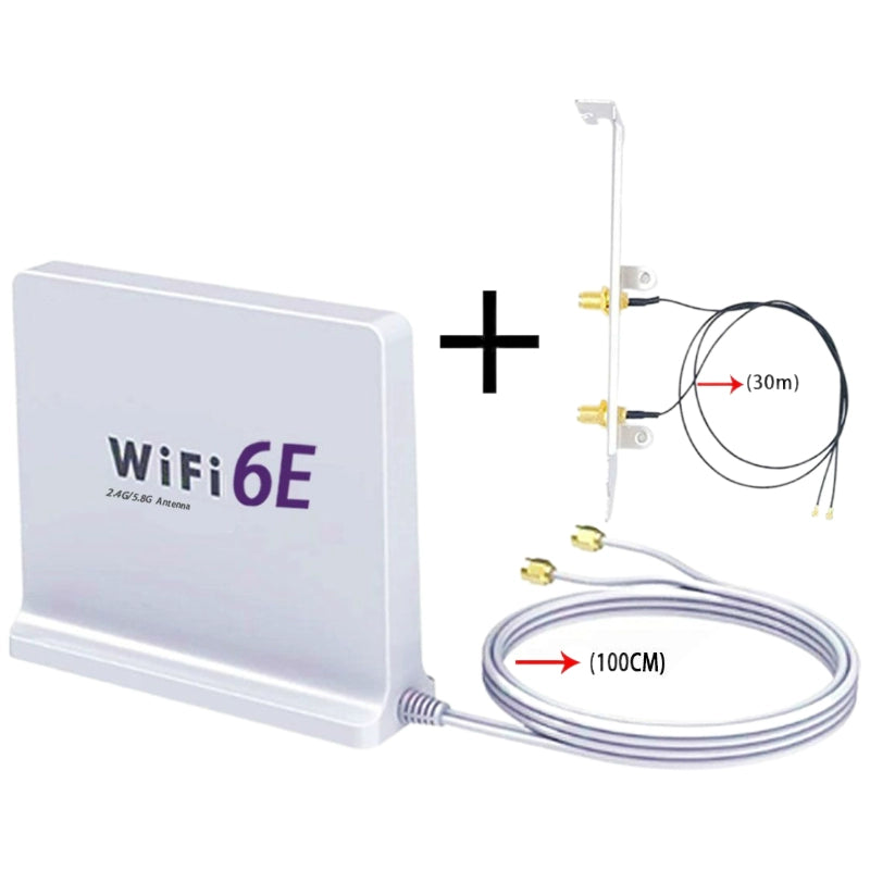 ASUS z390z490 z690 m13h snow blowing main board antenna 2.4g5g6g high gain ax210 wifi6e 14008-05760200 14008-05760200-ANT