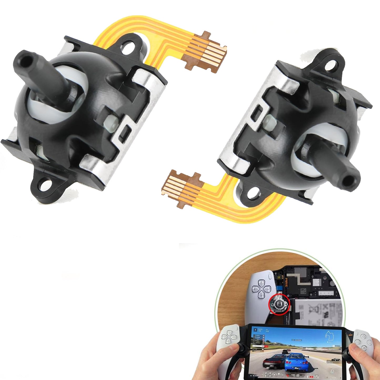 For PlayStation Portal Handle Hall Rocker For SONY PS5 Streaming Console Rocker