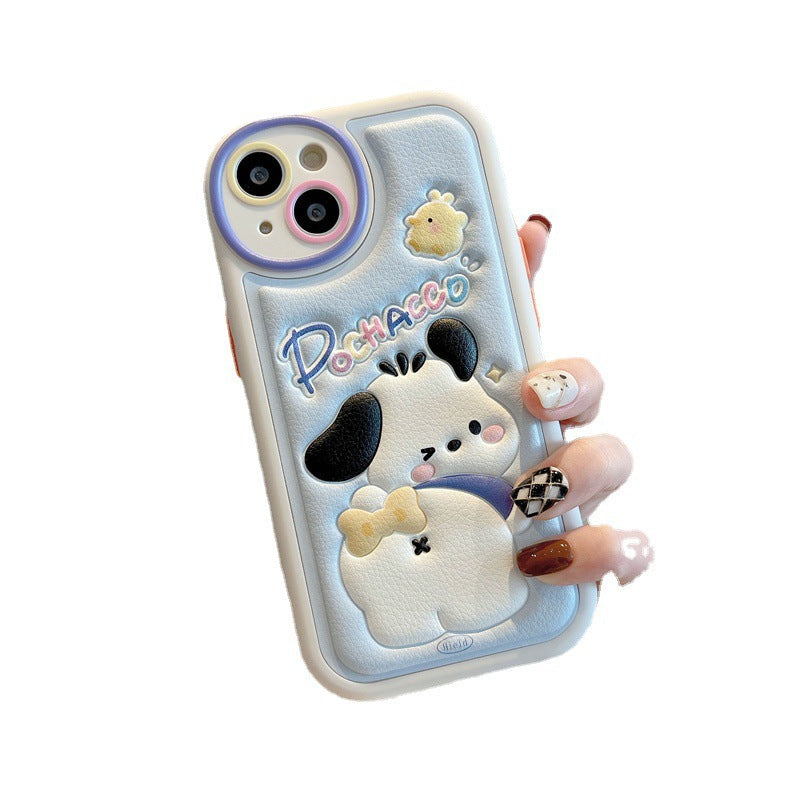 Accessories (Shipping fee not included) Cute Winnie the Pacha Apple 14 Mobile phone case iPhone13promax Cortex 12 Soft case 11 Printing 13