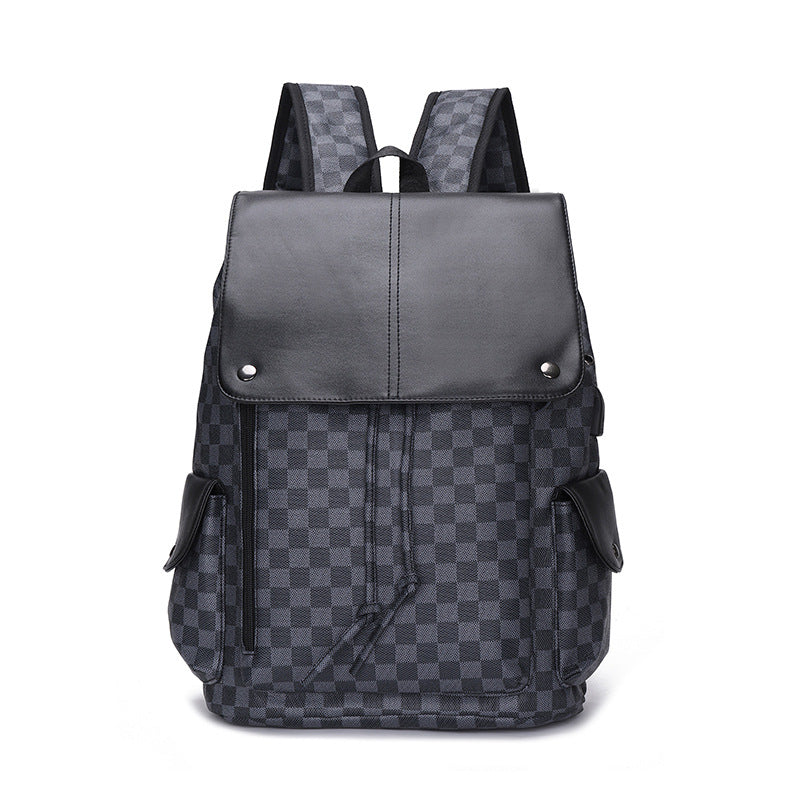 laptop bag Backpack men's backpack retro travel bag Luxury fashion  all-in-one large capacity original computer bag 电脑包