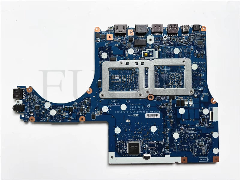 (Shipping fee not include) lenovo motherboard system board Y530-15ICH 5B20R40161 I7-8750H GTX1050ti 4G NM-B701