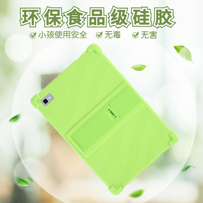 Applicable to Blackview TAB 8E flat plate protective case 10.1 inch hemming with bracket anti-drop silicone protective case Protect cace