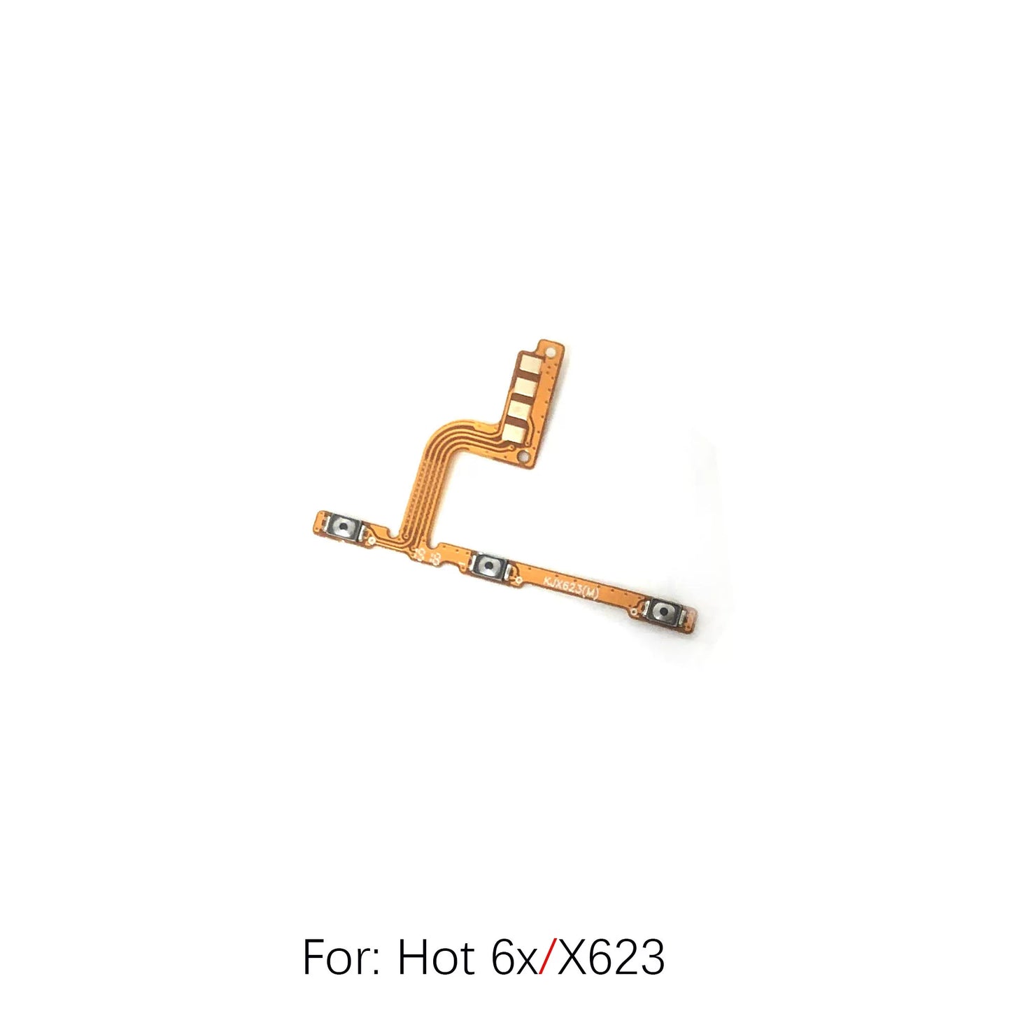 For Tecno Infinix Hot6X Hot7Pro Hot8Lite 9Play Power cable Switch on volume of ribbon flex cable