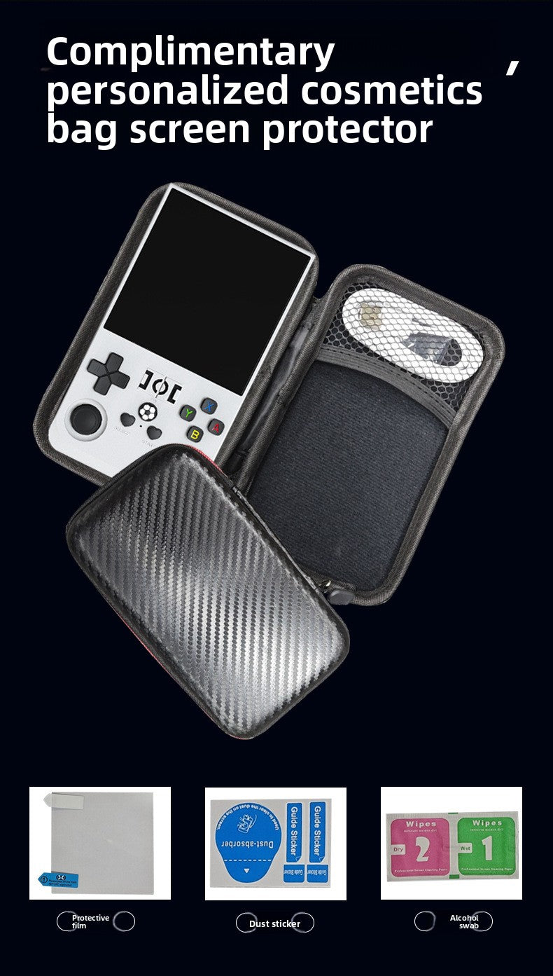 4"inch R36max IPS HD PSP Linux 4000mAh type C rechargable 2.4G Support wireless gamepad Ultra-Thin games Handheld Game Player consolepsp retro dual system