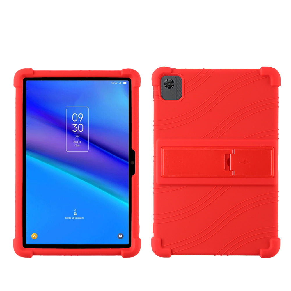 Suitable for TCL Tab 10 4G tablet protective case 10.1 inch computer anti-drop belt bracket soft silicone protective case Protect case