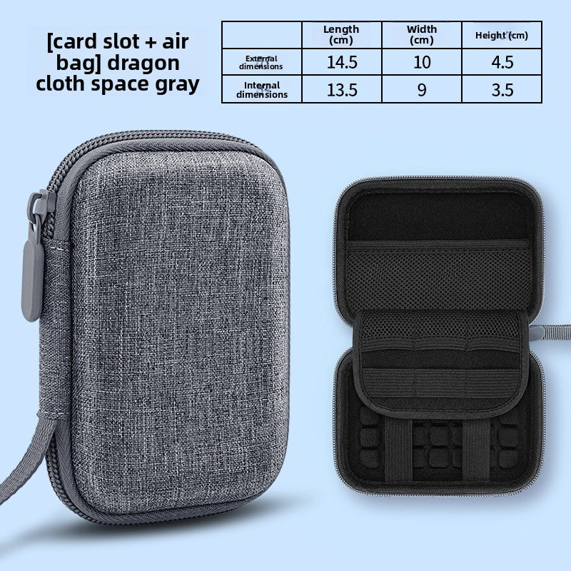 OLYSON CCD Camera Bag Small Camera Case Card Storage Box Digital Camera for Sony Canon ixus Fuji Nikon Samsung Panasonic Hard Case Drop-proof Waterproof Portable Bag Digital camera accessories