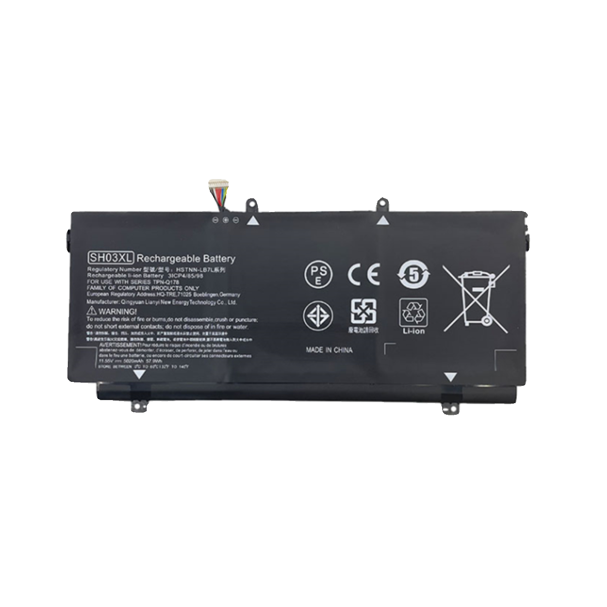 (Shipping fee not include)for惠普 幽灵Spectre x360 TPN-Q178 13-AC033DX replacement  battery  SH03XL