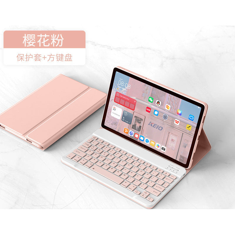 For Redmi Pad SE 11 2023 Bluetooth Keyboard Leather Case Redmi 10.6 Round Cap Xiaomi 6Pro 11 "protective Accessories