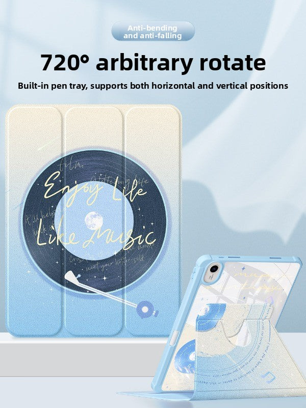 For Huawei matepadair protective case matepad11 flat case 2023 new matepadpro10.8 anti-bend 11.5 inch se acrylic 10.4 all-inclusive anti-drop Tablet Accessories