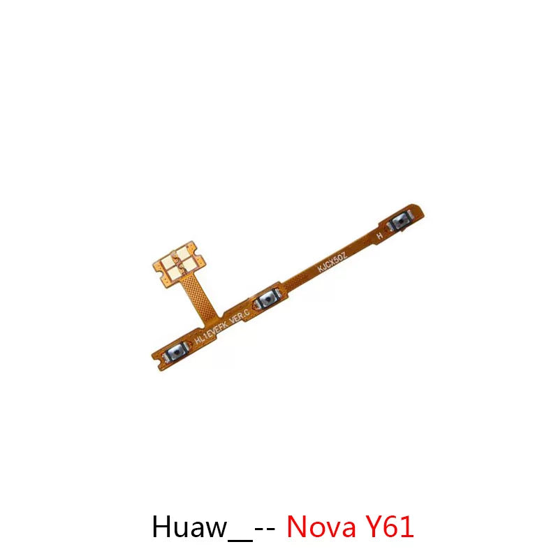 For Huawei Nova 10 10Pro 10SE Y61 Y70 Y90 Yong Power cable Switch on volume cable of ribbon flex