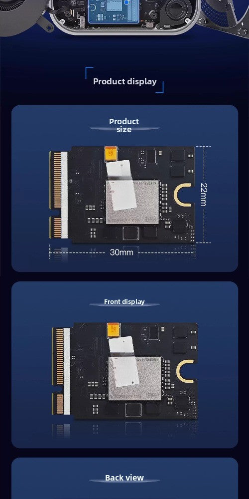 Solid State Drive Kit 1T/2T/4T/8T For MAC MINI M4  Mac Studio M1Max/Ultra M2Max/Ultra M3Max/Ultra M4Max/Ultra M4Pro SSD Capacity Upgrade SSD New Particles Increase Speed Upgrade Memory DIY Reair