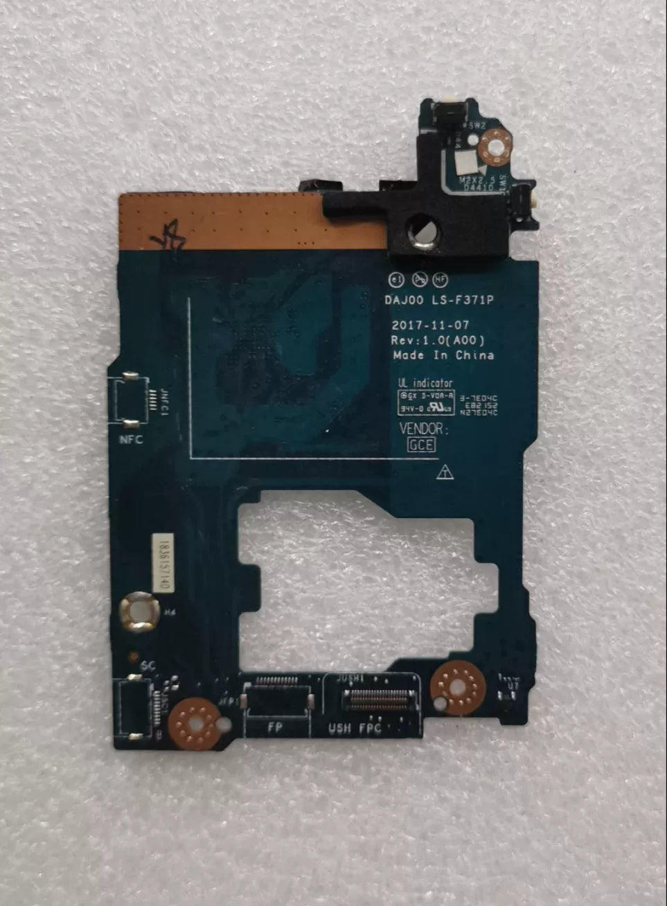 Genuine Dell Latitude 5290 2-in-1 USH Small Board, Boot Board LS-F371P