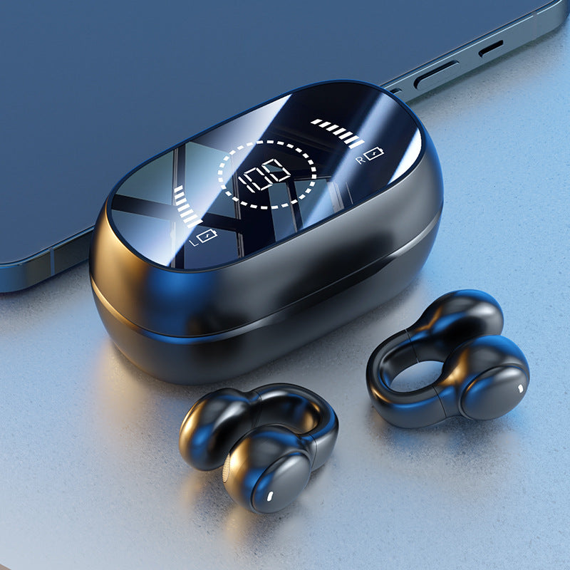 Accessories Customized M47 ear clip type bone conduction Bluetooth headset Non-in-ear sports digital long battery life headset