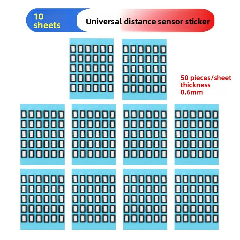 Thickened universal customized induction sticker to solve the problem of induction blocking the call because the installation is not installed properly Phone Repair tools