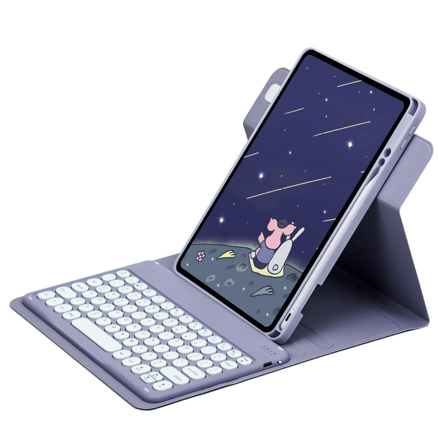 Applicable iPad10th generation rotating protective case 9th generation 10.2 touch Bluetooth keyboard Air4 magnetic suction 5 leather case 10.9 inch protective Accessories