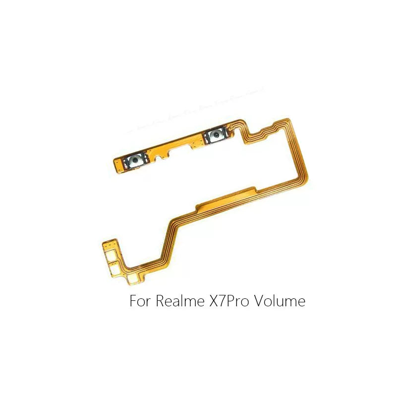 For Oppo Realme X X2 X2Pro X5Pro X7 X7Pro Power cable Switch on volume flex of ribbon