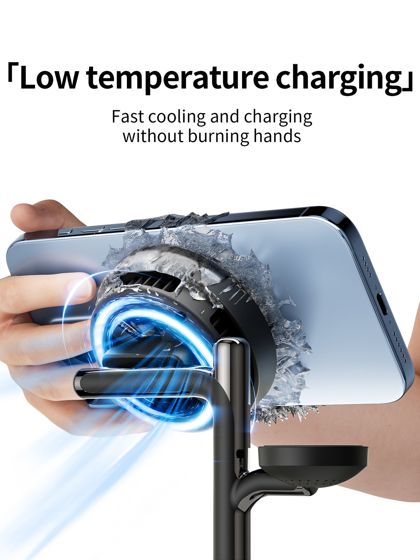 qi2.2 25w wireless charger semiconductor refrigeration wireless charging 3-in-1 bluetooth speaker wireless charging
