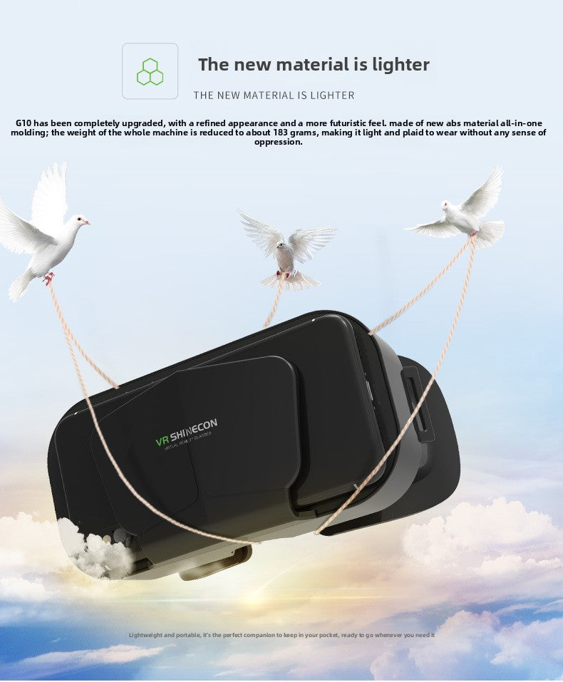 VR Thousand Magic VR Glasses G10 Virtual Reality Panoramic Large Screen Mobile Phone 3D Glasses