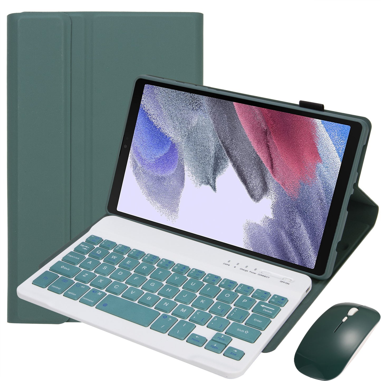 Applicable to Samsung S9 Tablet A7lite Computer A9 + Bluetooth Keyboard S7 S8 Leather Case A8 Rechargeable Mouse S6Liteprotective Accessories