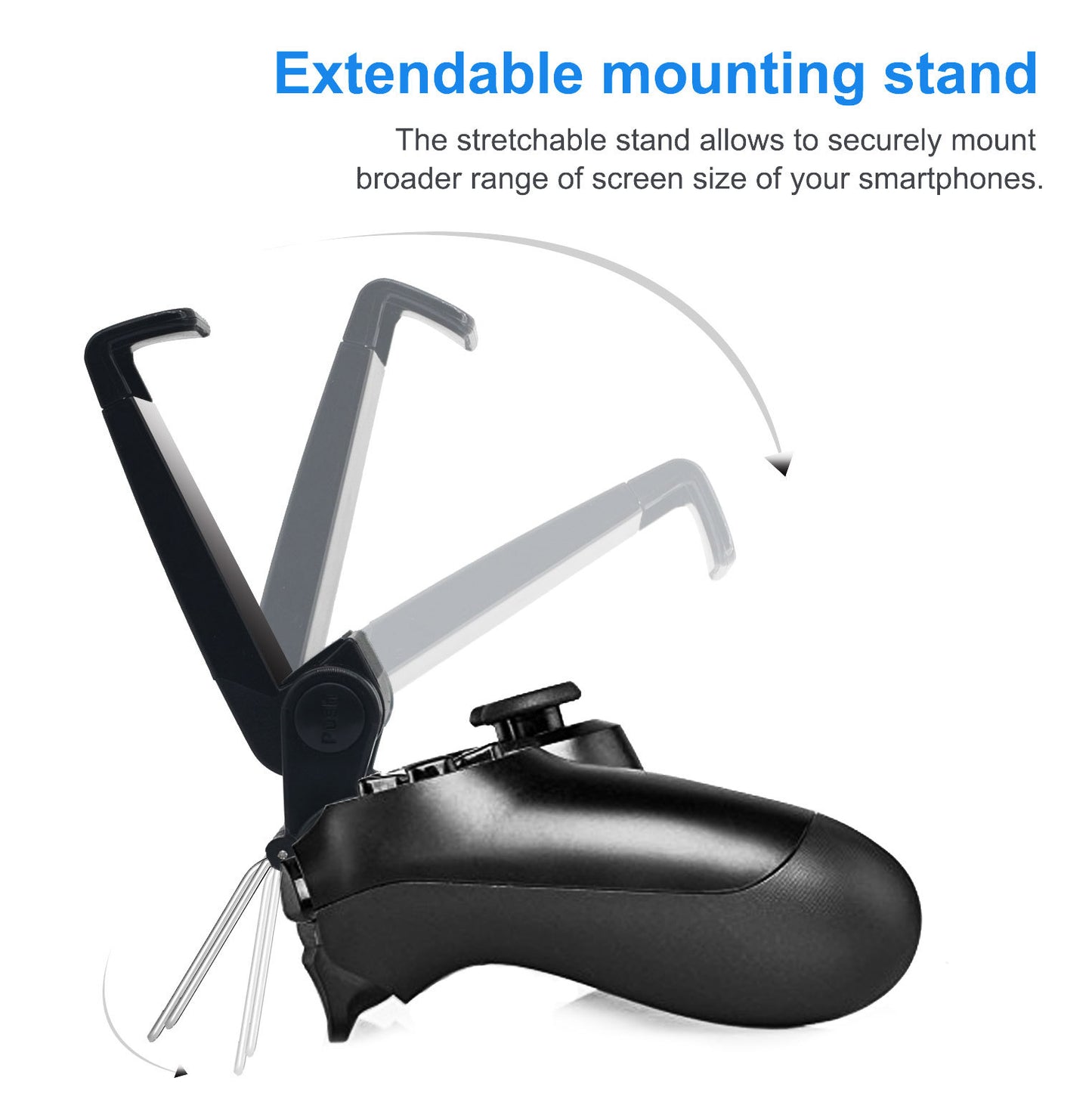 PS5/PS4 handle holder P4 handle clip Universal game support frame for mobile phones of various models Adjustable stretching