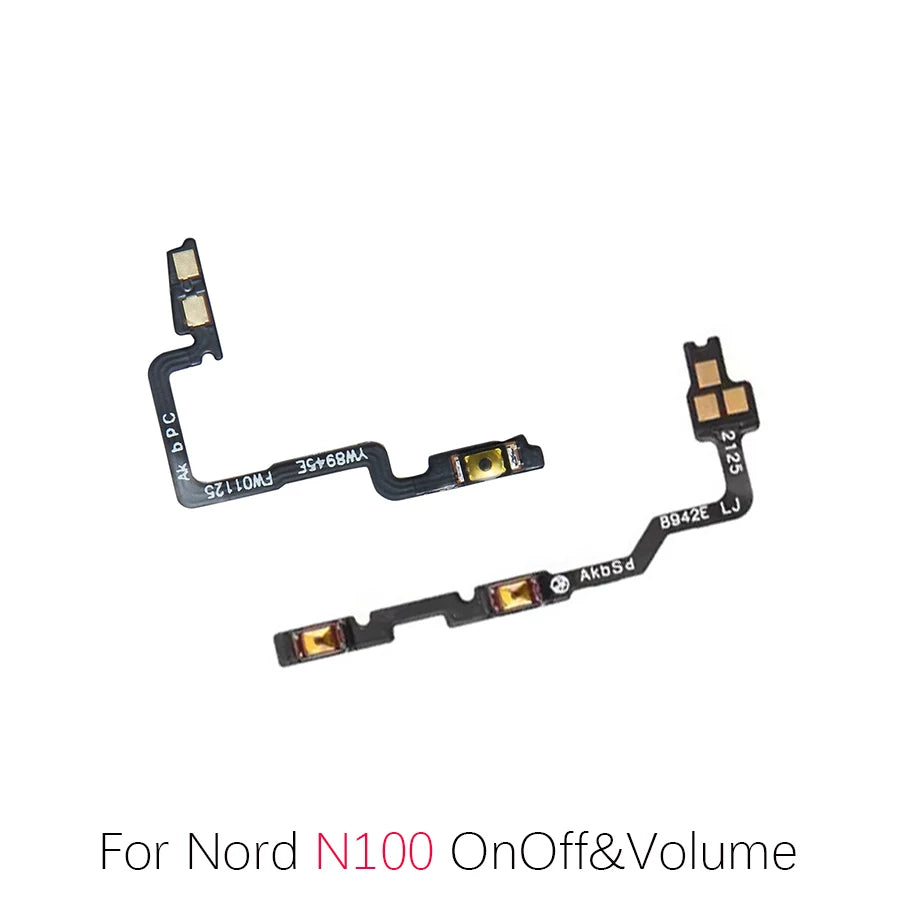 Suitable for OnePlus 3T 11 11R 2Lite Nord2 CE2 N100 N200 N300 Power cable Switch on volume cable of ribbon flex