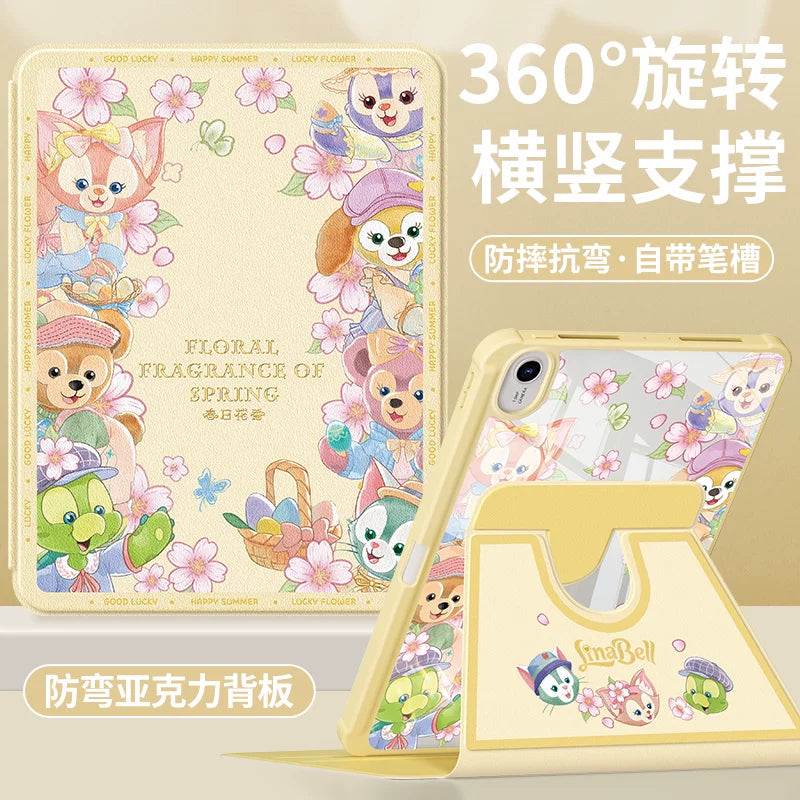 Huawei matepad11 protective case 2023 new matepadair12 tablet case se/pro/115s rotating 11.5s soft light version computer with pen slot 10.4 anti-bending Tablet Accessories