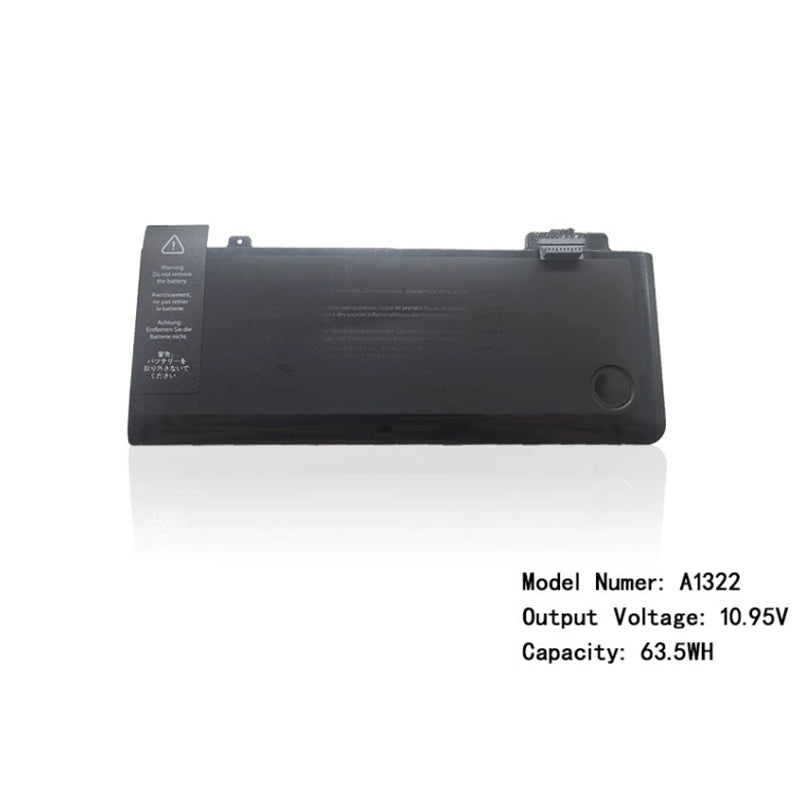 (Shipping fee not include)苹果笔记本MC700 MD101 MC374 MB990 MD313 A1278  repalcement battery A1322