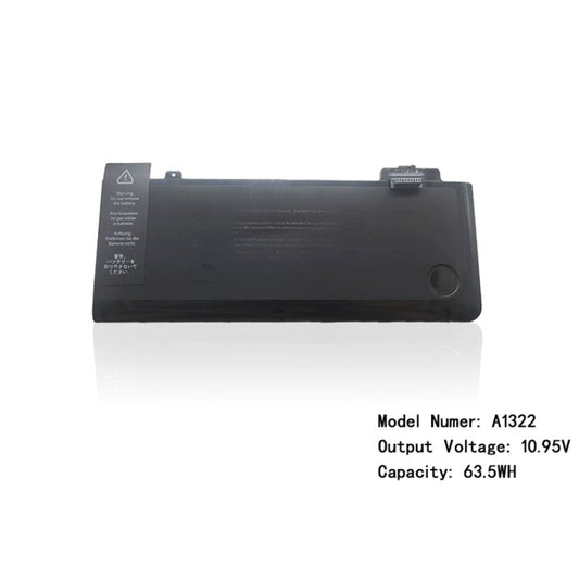 (Shipping fee not include)苹果笔记本MC700 MD101 MC374 MB990 MD313 A1278  repalcement battery A1322