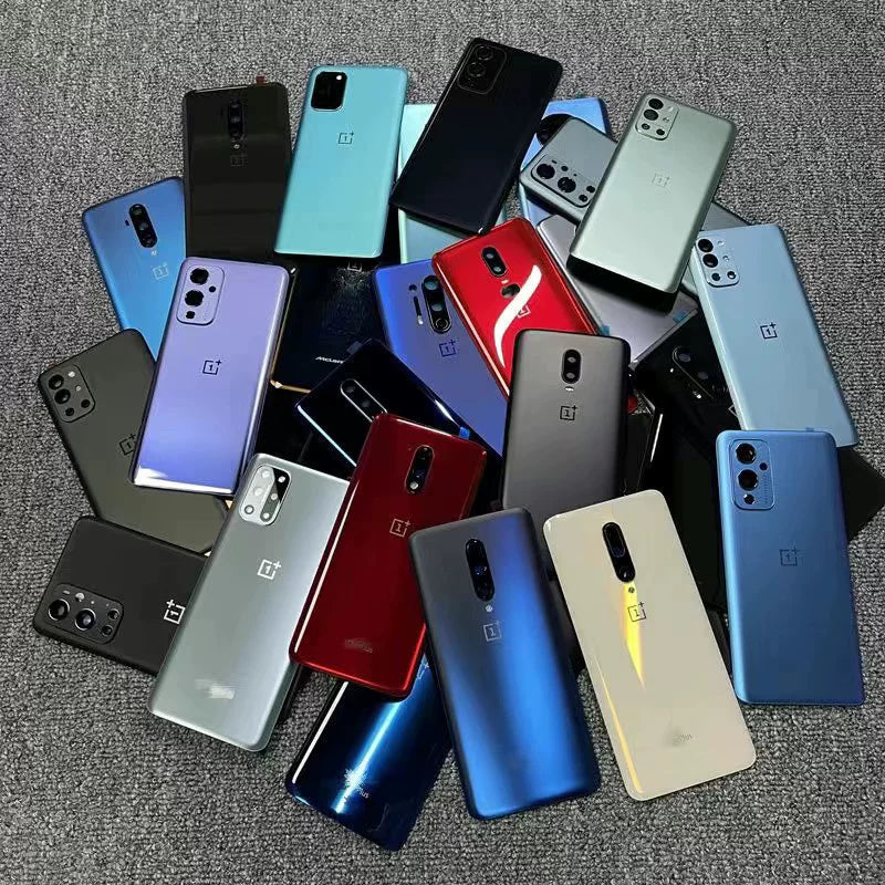 AAA+ quality For OnePlus Back Battery Cover Door Rear Glass Oneplus 8 8T 8Pro Battery Cover  Case With Camera Lens OnePlus phone repair parts