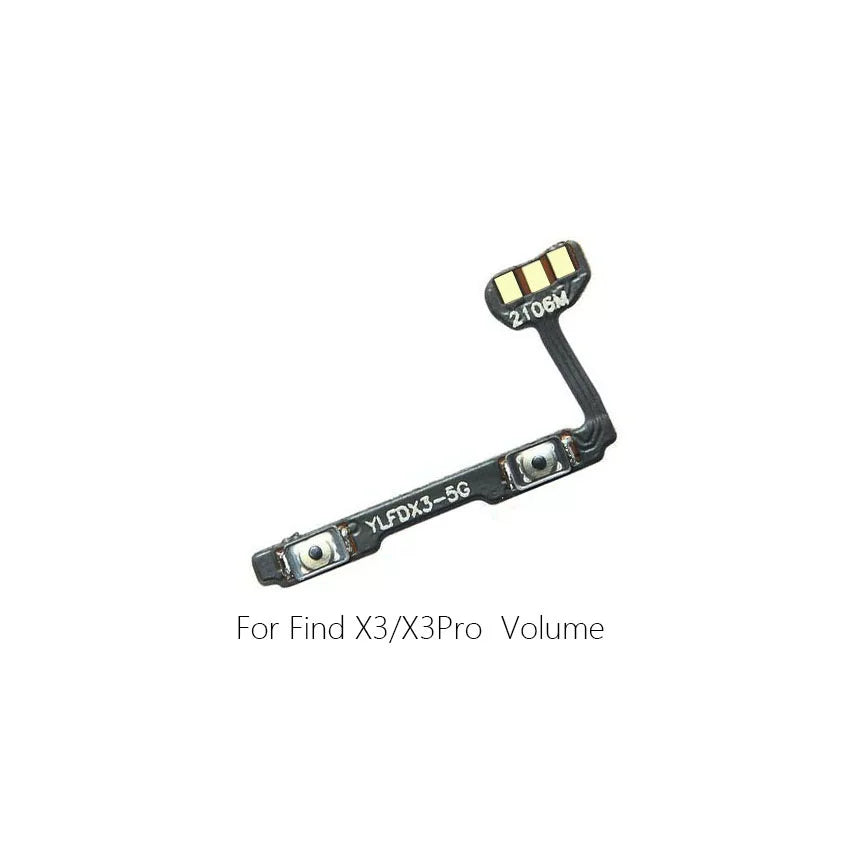 Oppo Find X X2 X2Lite X2Pro X3Lite X3Pro Power cable Switch on of ribbon flex