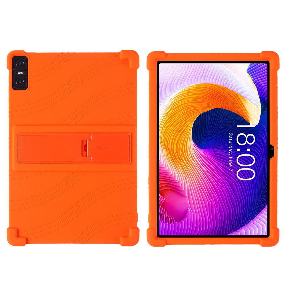 Applicable Teclast T45HD protective cover 10.5 inch 2023 model with bracket Soft silicone anti-drop protective case Protect case