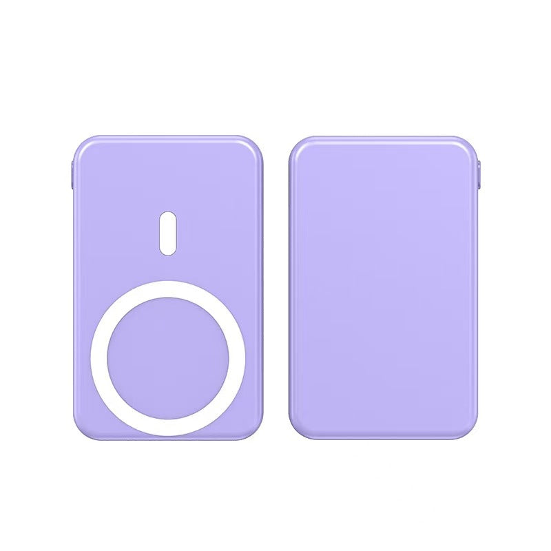 Magnetic fast charging power bank wireless with bracket mini mobile power supply