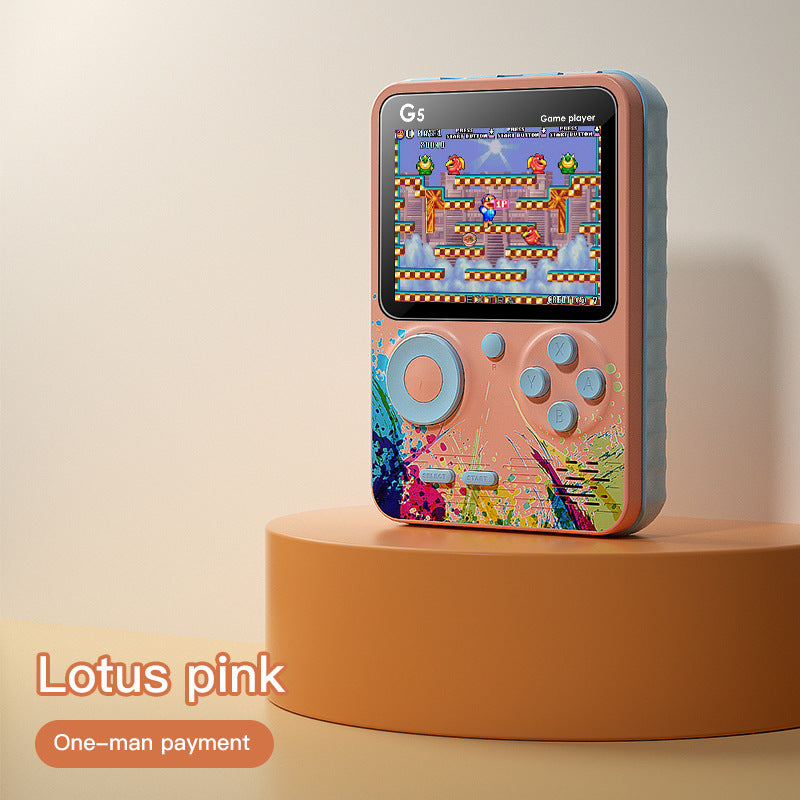 3" inch G5 500 IN 1 games Handheld Game Player console 500-in-1 classic doubles handheld game console