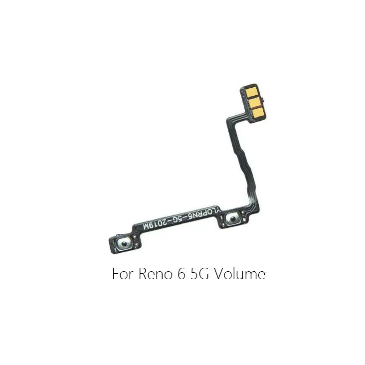For Oppo Reno5 4G 5Pro Reno6 Reno6Pro Power cable Switch on volume flex of ribbon