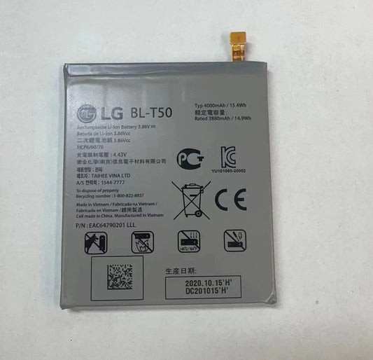 For LG VELVET LM-G900TM velvet 5G BL-T50 battery large capacity electric board LG phone repair parts