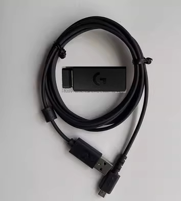 Mouse adapter data charging cable for Logitech GPW G502X/PLUS G502 G703/G900/G903 G913/G913TKL MX2/2S MX3/3S/keys G502hero/SE/KDA G402 G304 GPW GEN2 GEN3 GEN4 GEN1 Mouse RECIEVER adapter Laptop accessories