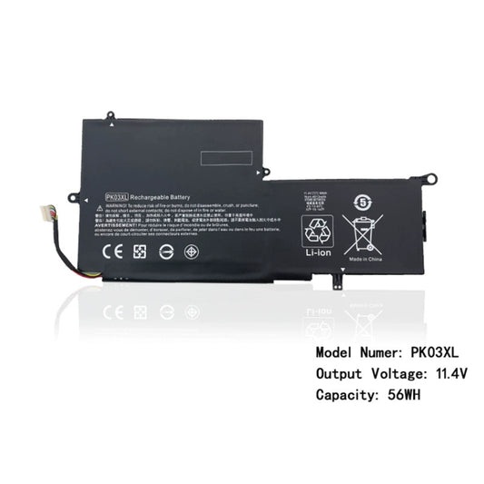 (Shipping fee not include)forfor惠普 HP 幽灵 Spectre Pro X360 G1 TPN-Q157 battery PK03XL