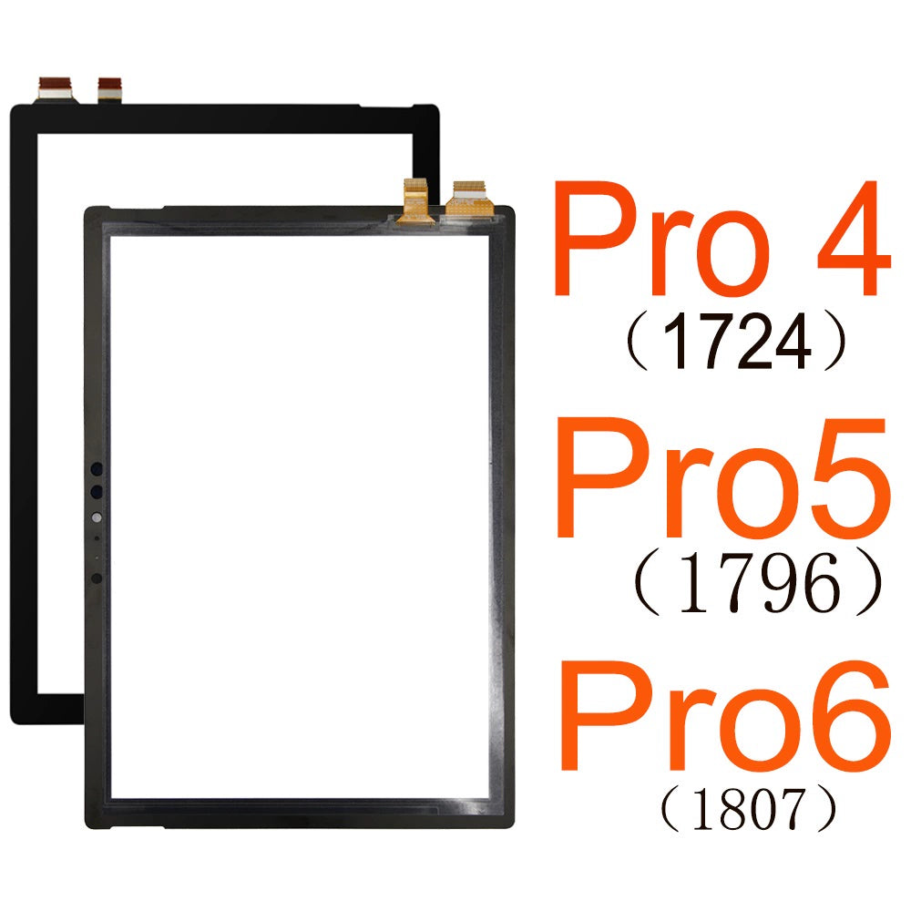 Microsoft surface pro3/4 /5/7 1724 1796 1824 go repair touch screen digitizer  glass