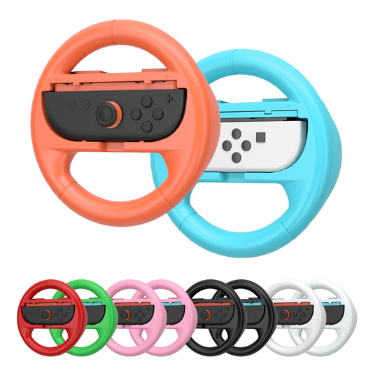 Switch 1/Switch 2 Universal Steering Wheel for Nintendo Switch 2 Left and Right Handle Grip