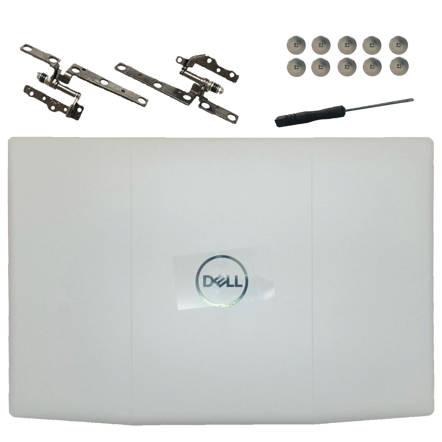 Cover case for For DELL G3 3590 3500 P89F A Shell BCD Shell, White, Shell 03HKFN Reinforced EditionA B C D lcd back housing bezel frame palmrest top case cover touchpad