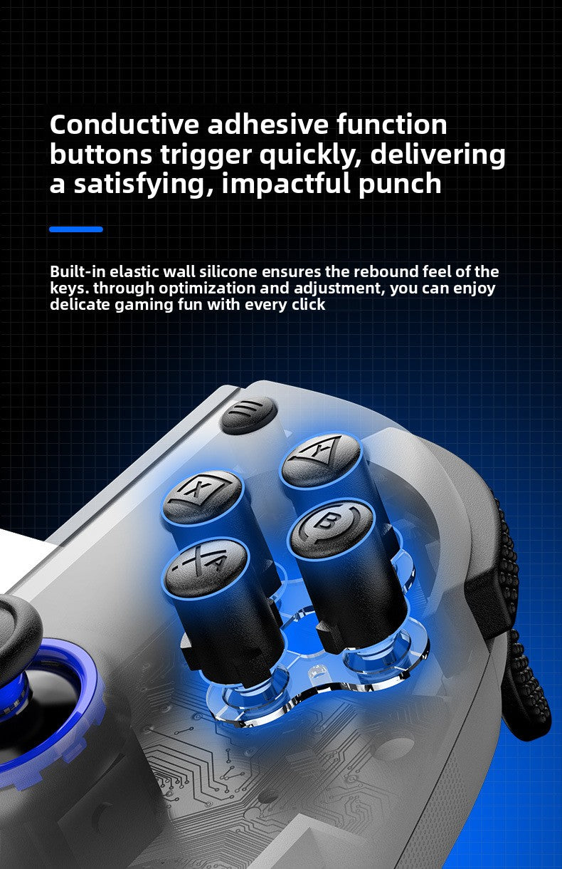 D11 Stretch Gamepad Wireless Bluetooth Hall Trigger Macro Back Key Switch Android IOS Streaming Handle PC