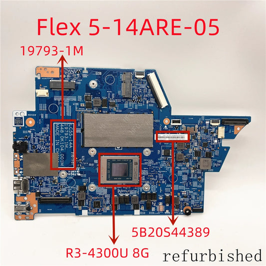 (Shipping fee not include)99新 lenovo  Flex 5-14ARE-05 5B20S44389 R3-4300U 8G 19793-1M