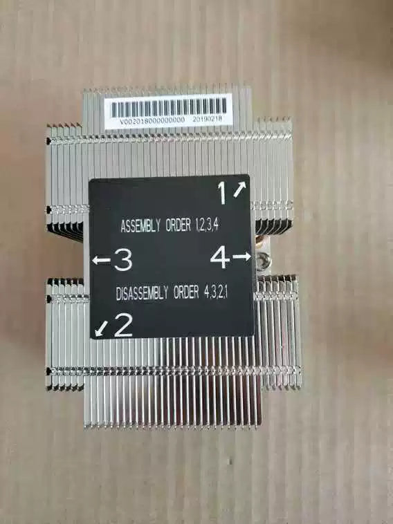 Servicer New Original Wave NF5280/5270M5 Heat Sink, Radiator, with Black Card Holder