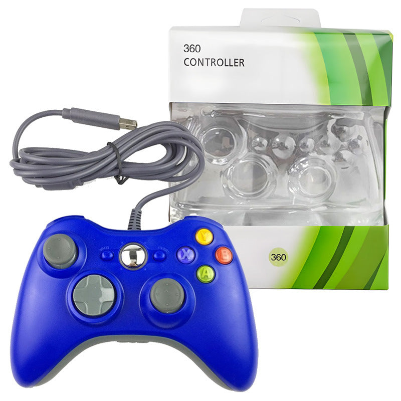 A batch of 360 wired gamepad USB2.4g vibrating computer 360 gamepad multi-platform compatible