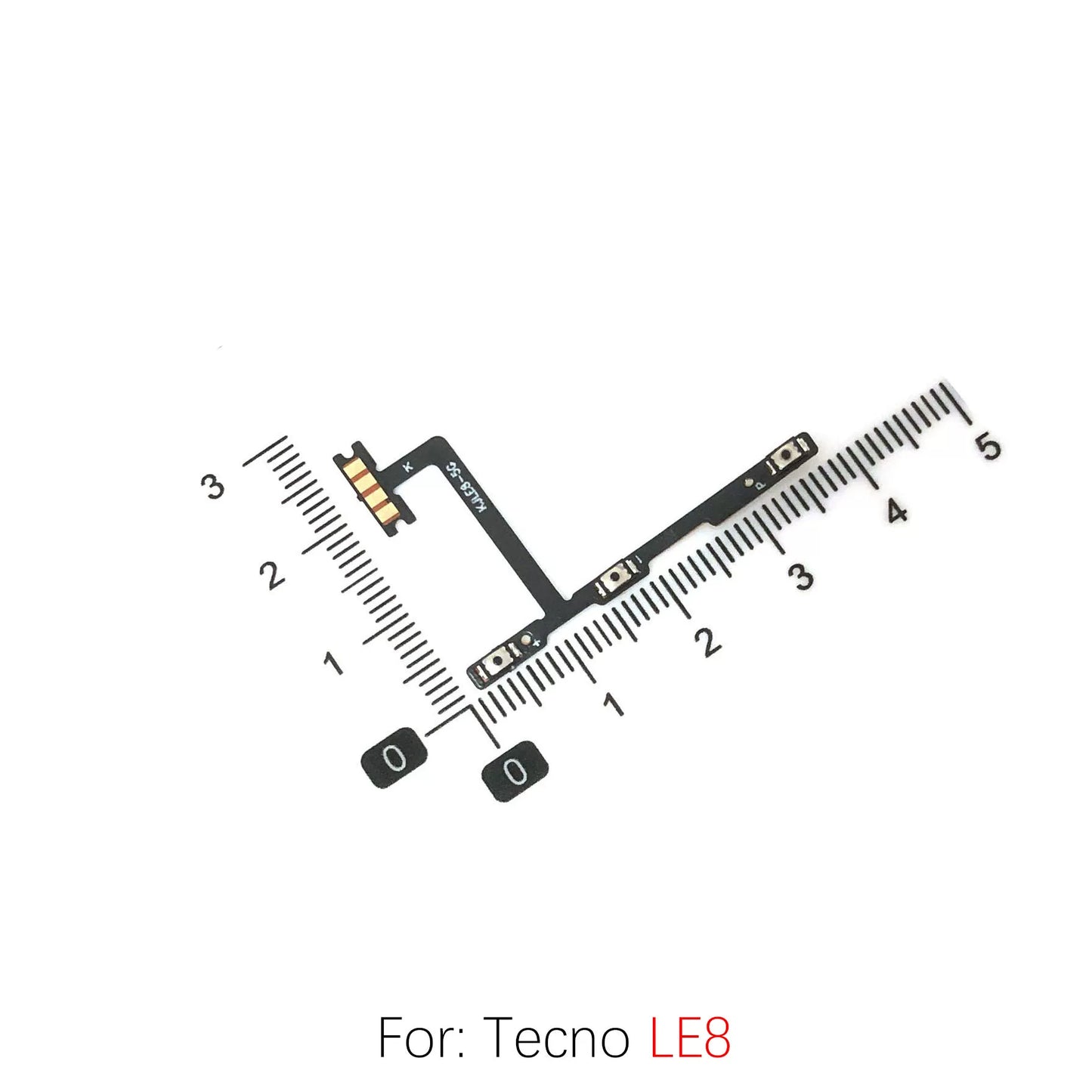 For Tecno Tecno LF7 LE8 Zero X6810 X6821 Power cable Switch on of ribbon flex cable LD7 LE6